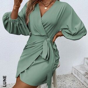 SHEIN wrap dress